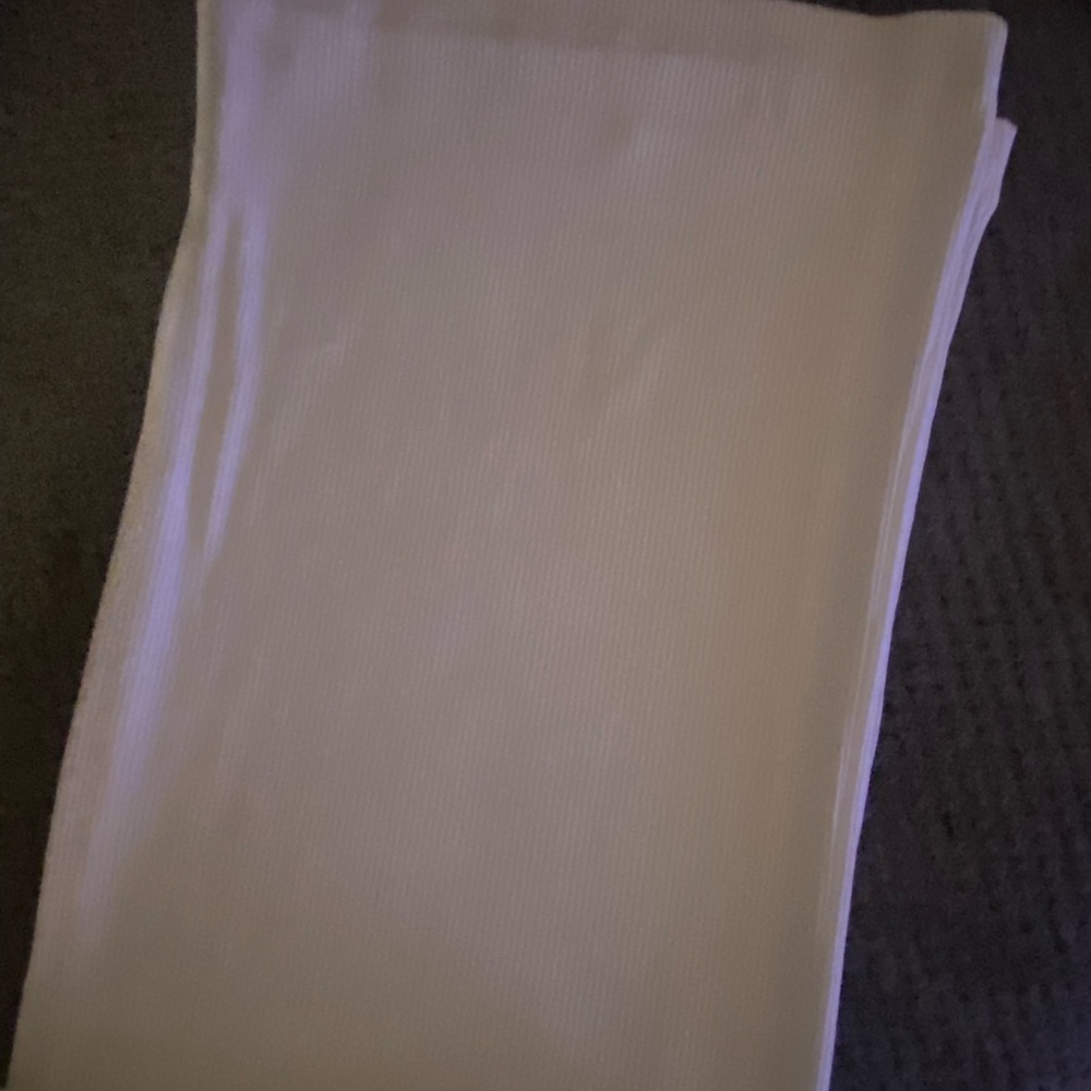 Zara Off-White Ribbed Garment - Picture 4 of 6